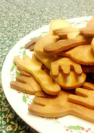 ノンバター☆ポリポリ強力粉クッキー-レシピのメイン写真