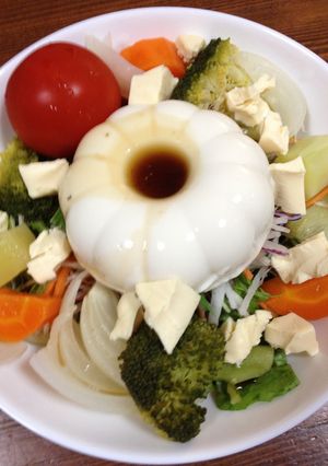 豆腐とチーズのささっとサラダ-レシピのメイン写真