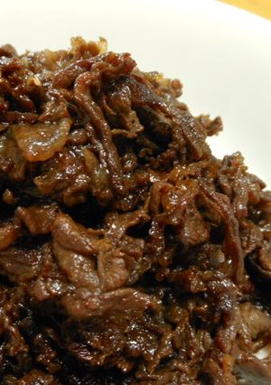 牛肉の甘辛いため☆お弁当にも-レシピのメイン写真