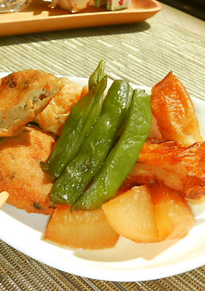 がんもと隠元と練り物15分グツグツ煮♬-レシピのメイン写真