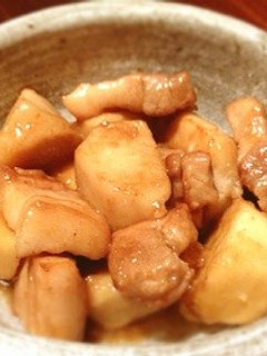 フライパンで!こっくり里芋と豚バラの煮物-レシピのメイン写真
