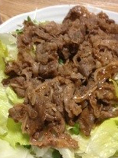 すぼらさんの焼き肉サラダ-レシピのメイン写真