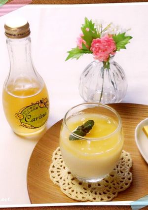 シャリトロ♪梅ジュレのフローズンラッシー-レシピのメイン写真