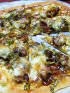 おうちde☆PIZZA☆ 和風・ねぎテリヤキ-レシピのメイン写真