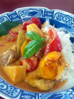 タイカレー☆鴨のレッドカレー-レシピのメイン写真