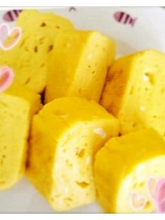 甘い♡厚焼き卵(*・◡・)♡-レシピのメイン写真