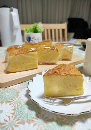 しっとりやわらかホワイトチョコケーキ♡-レシピのメイン写真