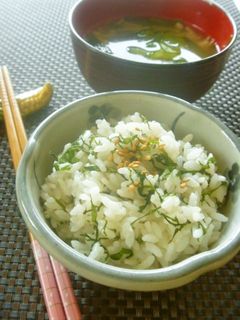 シンプル美味☆大葉の香り混ぜご飯-レシピのメイン写真