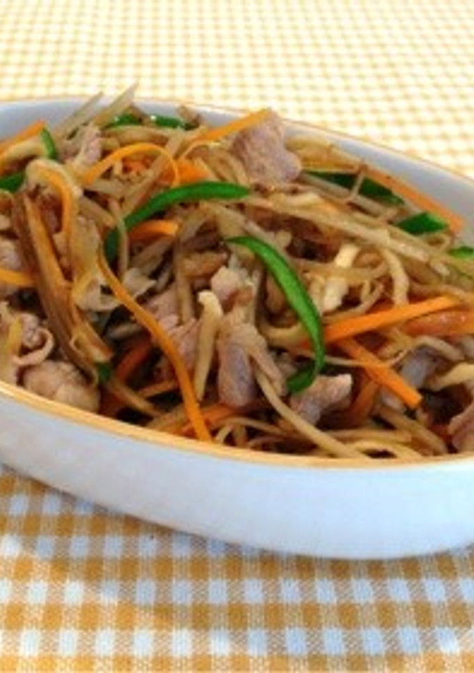 ごぼうと切干し大根の炒め物-レシピのメイン写真