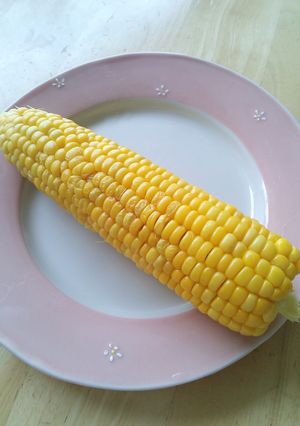 とうもろこしをレンチンで速効食べる技♪-レシピのメイン写真