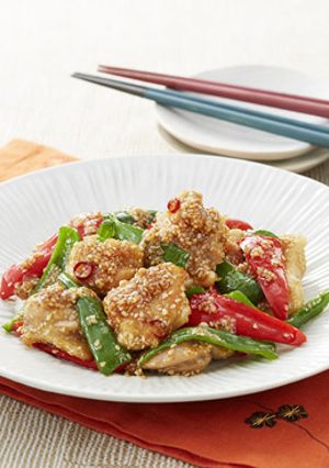甘辛ごまチキン-レシピのメイン写真