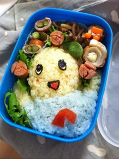 ふなっしーのキャラ弁☆-レシピのメイン写真