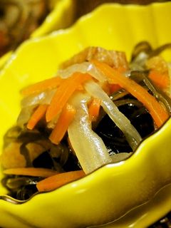 ♡さっと出来ちゃう 切りこんぶの煮物♡-レシピのメイン写真