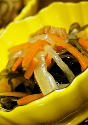 ♡さっと出来ちゃう　切りこんぶの煮物♡-レシピのメイン写真