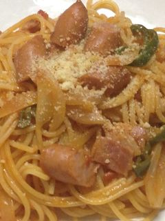 子どもが大好き!優しいナポリタン-レシピのメイン写真