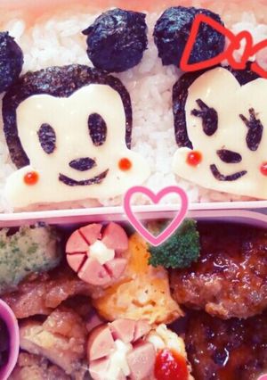 キャラ弁*ミキミニ-レシピのメイン写真
