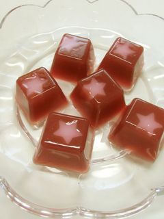 製氷皿で☆ミニゼリー-レシピのメイン写真