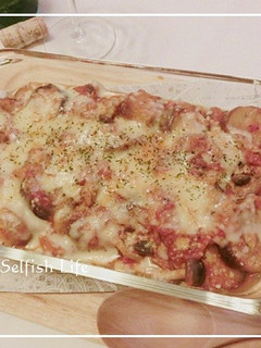 簡単ヘルシー♬ツナと茄子のトマトグラタン-レシピのメイン写真