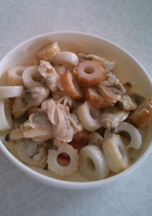 竹輪とあさりのバター炒め-レシピのメイン写真