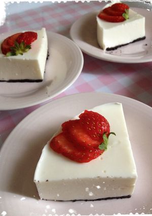 さっぱり！ヨーグルトケーキ♪-レシピのメイン写真