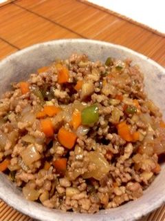野菜たっぷり肉そぼろ-レシピのメイン写真