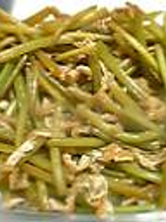 芋づるの炒め物-レシピのメイン写真