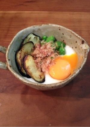 夏野菜とろろがけ-レシピのメイン写真
