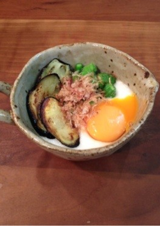 夏野菜とろろがけ-レシピのメイン写真