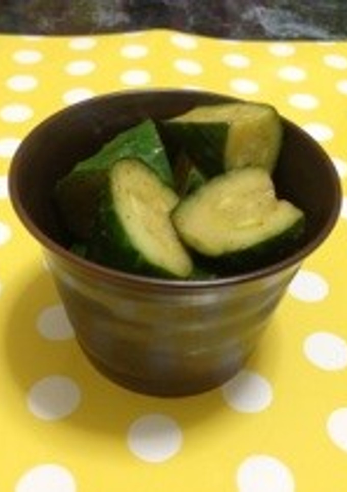 中華風きゅうりのお漬物-レシピのメイン写真