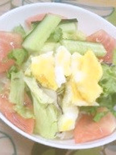 暑い夏にさっぱりと!サラダ素麺-レシピのメイン写真