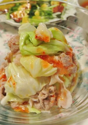 豚肉とキャベツのミルフィーユサラダ*-レシピのメイン写真