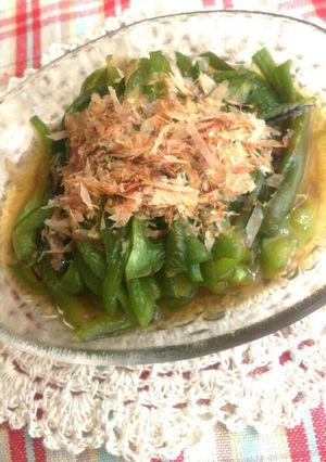 ピーマンのおひたし-レシピのメイン写真