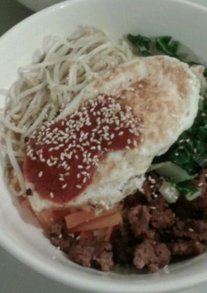 おうちでパパッとピリ辛ビビンバ-レシピのメイン写真