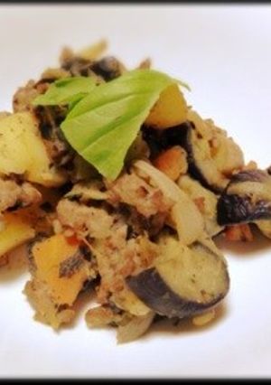 ホクホクじゃがいもとなすおかず-レシピのメイン写真