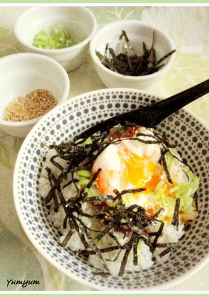 醤油麹で半熟卵かけご飯-レシピのメイン写真