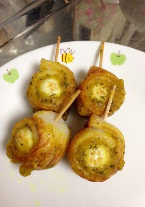 ちくわのうずら巻き カレーチーズ味-レシピのメイン写真