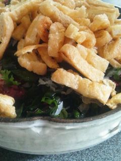 カリカリ油揚げの簡単すぎるサラダ-レシピのメイン写真