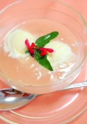 バニラとピーチの美味しいハーモニー♪-レシピのメイン写真