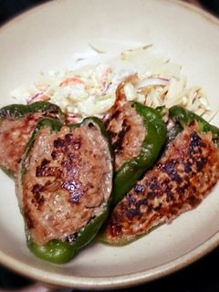 ピーマンの肉詰め、-レシピのメイン写真