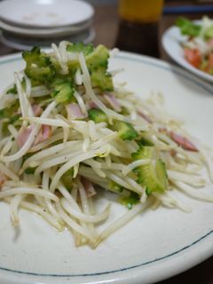 ゴーヤーともやしの炒め物。-レシピのメイン写真