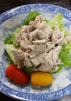 暑い日には、簡単冷しゃぶでさっぱり♪-レシピのメイン写真