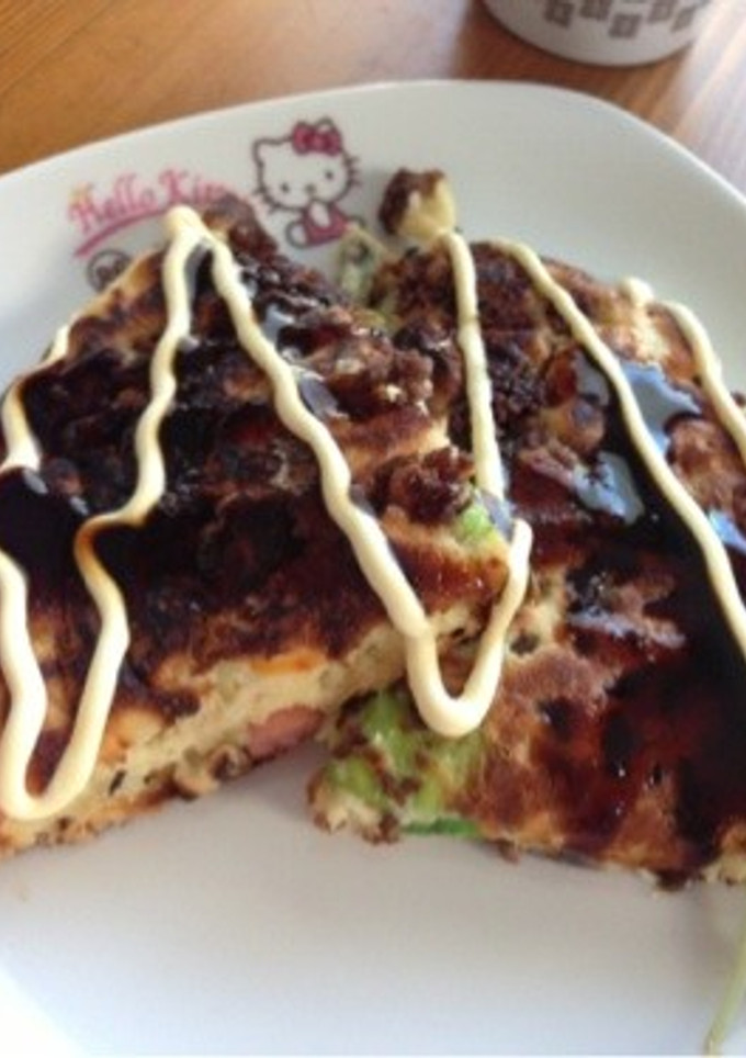 野菜たっぷり簡単お好み焼き-レシピのメイン写真