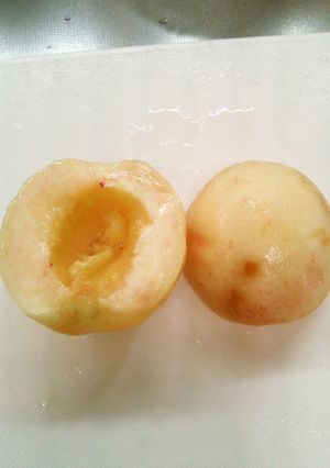 教えたい!きれいな桃のむき方-レシピのメイン写真