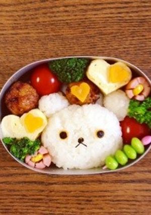 しろくまちゃん弁当-レシピのメイン写真