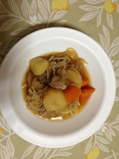 無水♡簡単肉じゃが-レシピのメイン写真