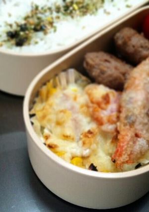 キャベツとウインナーとコーンのチーズ焼き-レシピのメイン写真