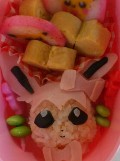 キャラ弁 ニンフィア(ポケモン)-レシピのメイン写真