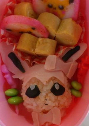 キャラ弁 ニンフィア(ポケモン)-レシピのメイン写真