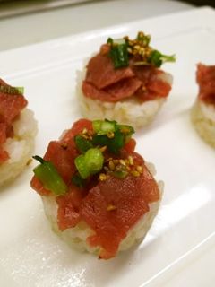 マグロの一口寿司-レシピのメイン写真