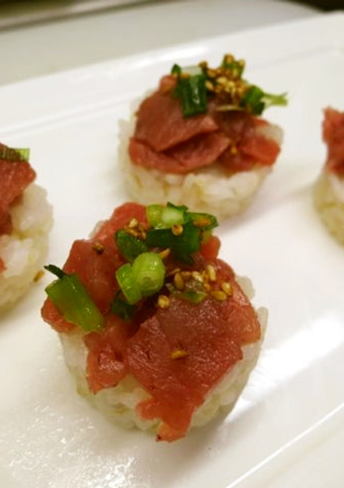 マグロの一口寿司-レシピのメイン写真